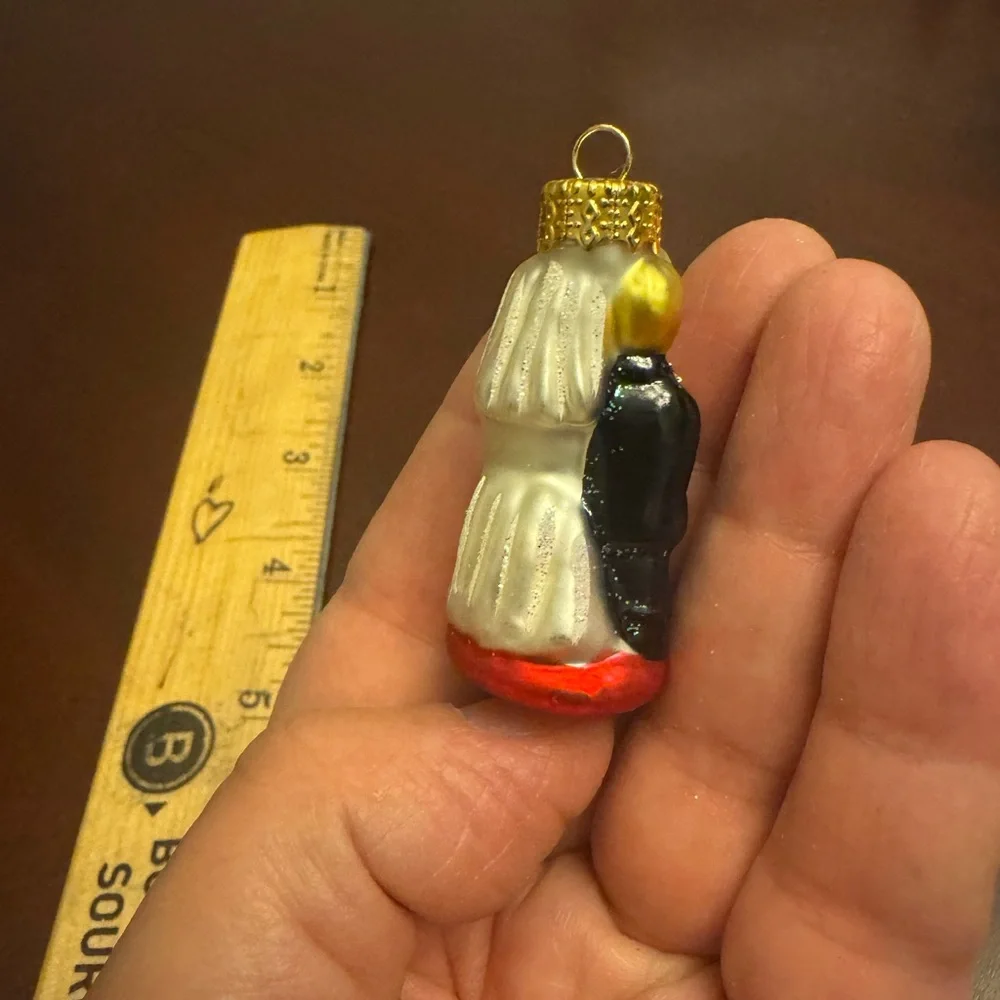 4 Handcrafted glass ornaments - Picture 9 of 10